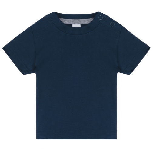 navy Camiseta manga corta bebé