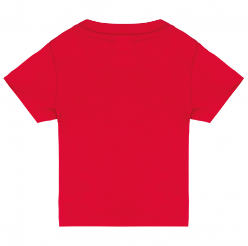 red Camiseta manga corta bebé