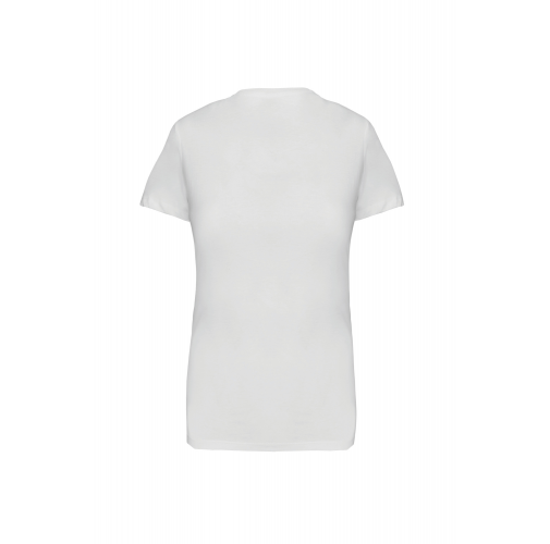 white Camiseta manga corta mujer