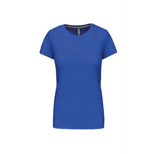 light royal blue Camiseta manga corta mujer