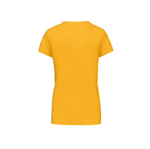 yellow Camiseta manga corta mujer