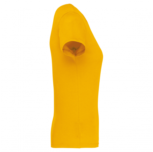 yellow Camiseta manga corta mujer