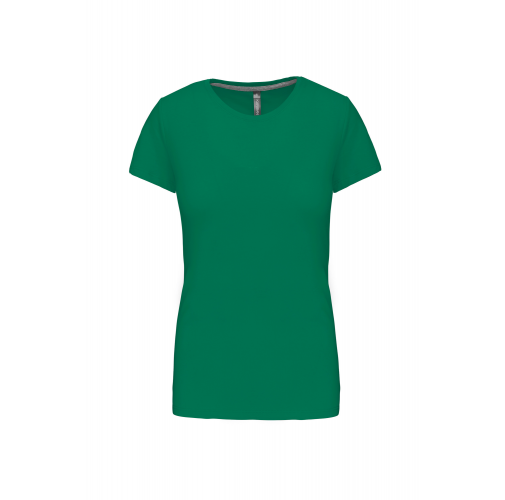 kelly green Camiseta manga corta mujer