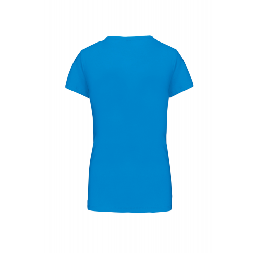 tropical blue Camiseta manga corta mujer