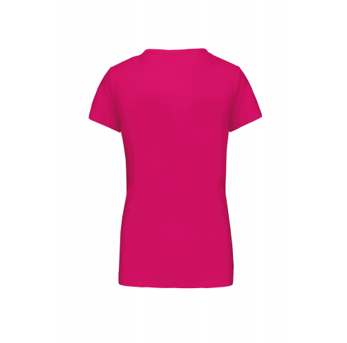 fuchsia Camiseta manga corta mujer