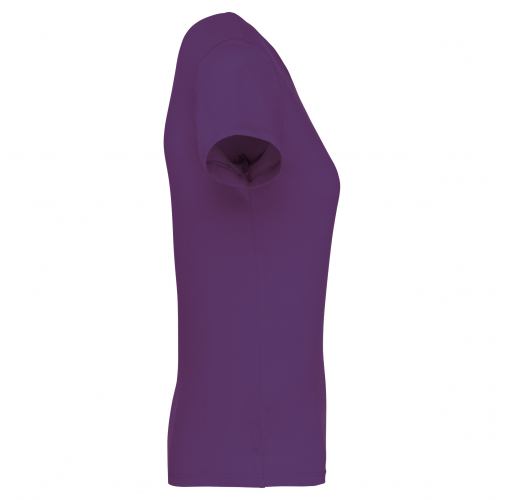 purple Camiseta manga corta mujer