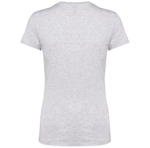 ash heather Camiseta manga corta mujer