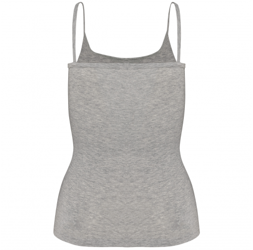 light grey heather Camiseta tirantes mujer