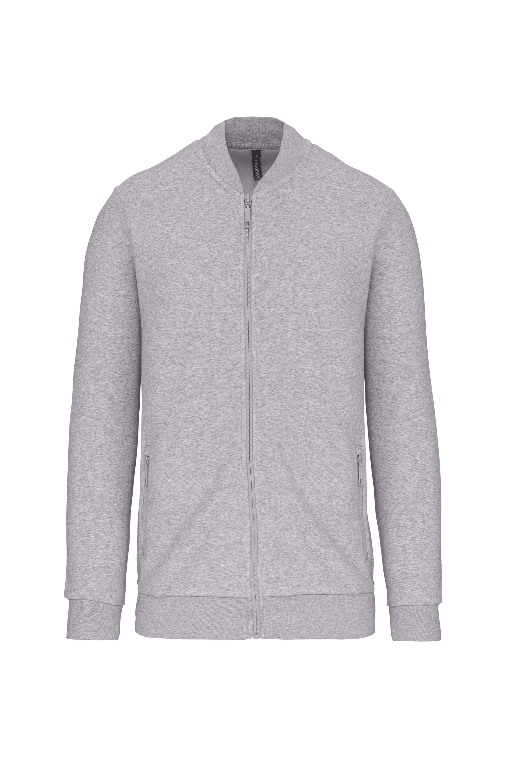 Chaqueta de felpa con cremallera