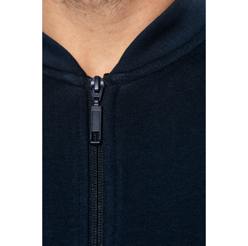Chaqueta de felpa con cremallera