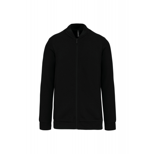 Chaqueta de felpa con cremallera