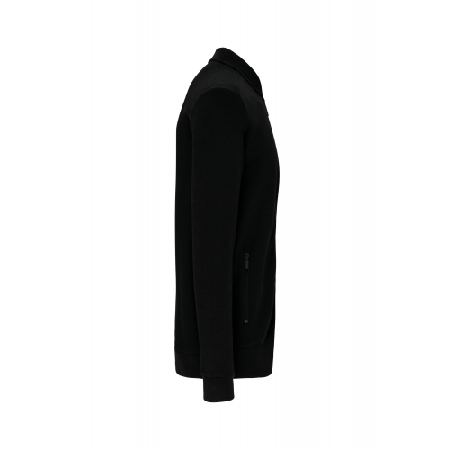 Chaqueta de felpa con cremallera