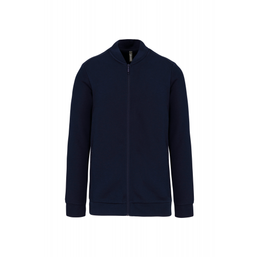 Chaqueta de felpa con cremallera