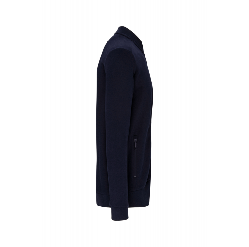 Chaqueta de felpa con cremallera