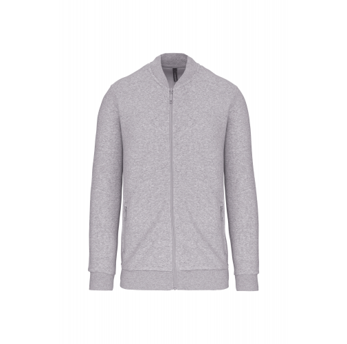 Chaqueta de felpa con cremallera
