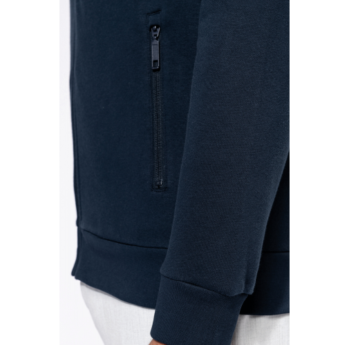 Chaqueta de felpa con cremallera