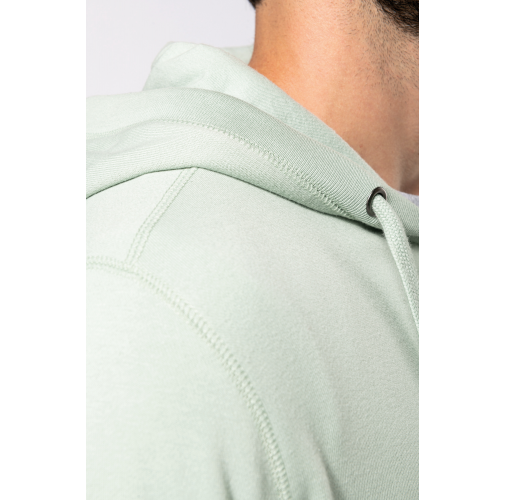 Sudadera ecorresponsable french terry - capucha y cremallera - Unisex