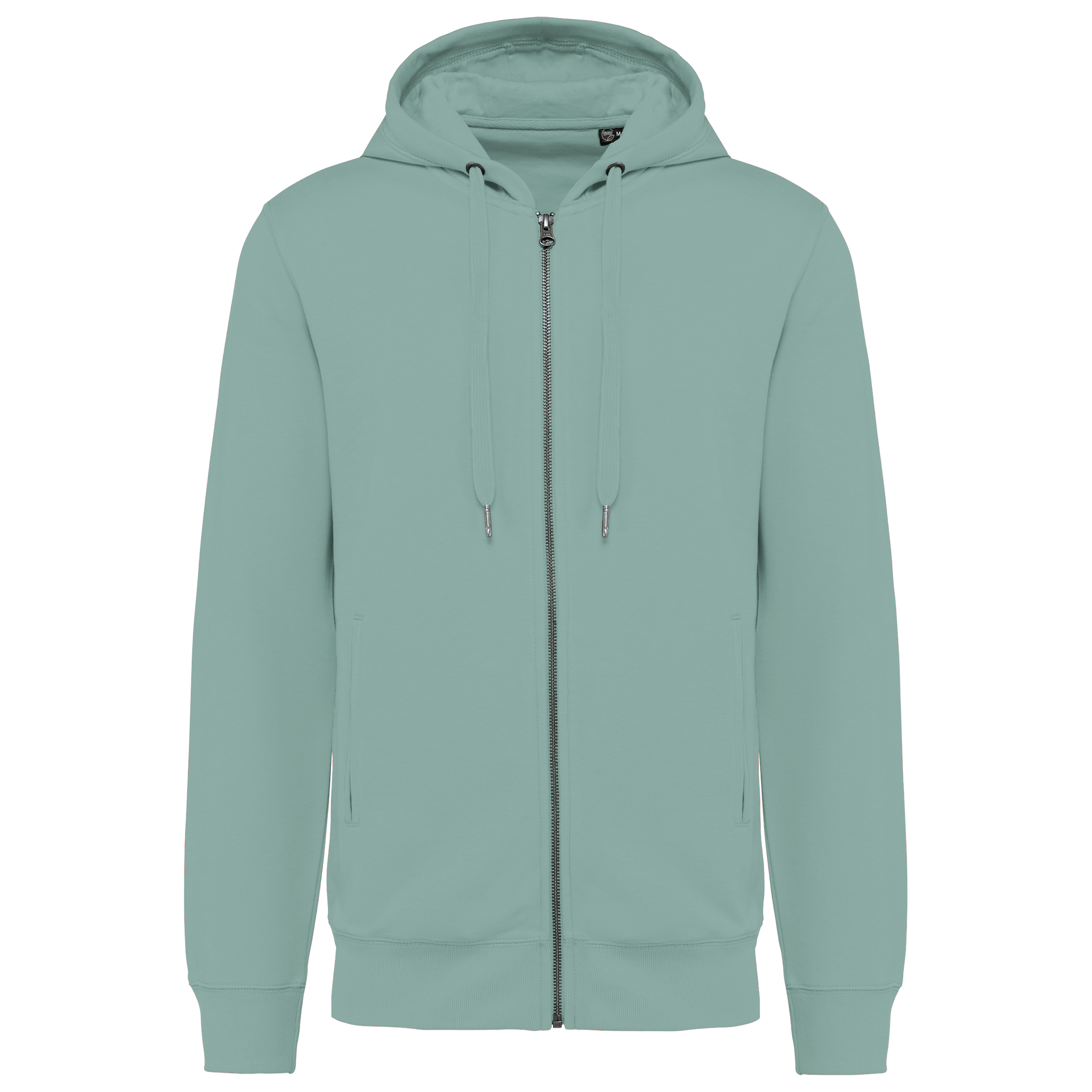 Sudadera ecorresponsable french terry - capucha y cremallera - Unisex