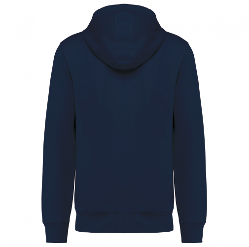 navy Sudadera ecorresponsable french terry - capucha y cremallera - Unisex