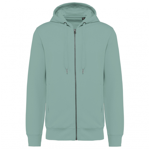 sage Sudadera ecorresponsable french terry - capucha y cremallera - Unisex
