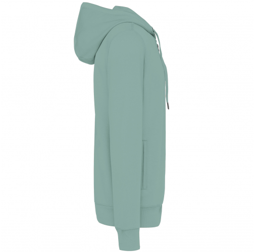 sage Sudadera ecorresponsable french terry - capucha y cremallera - Unisex