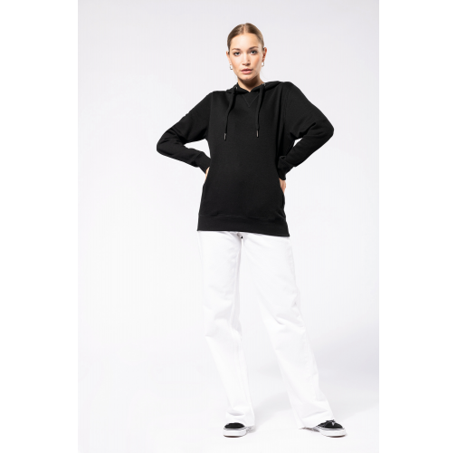 Sudadera ecorresponsable french terry capucha - Unisex