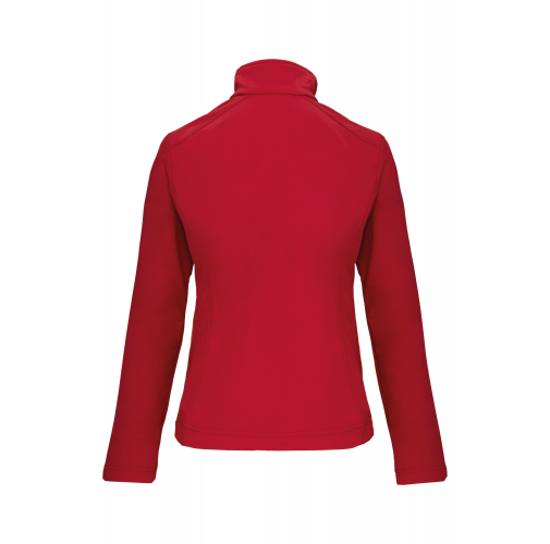 red Chaqueta softshell mujer