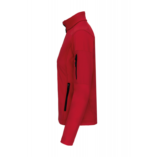 red Chaqueta softshell mujer