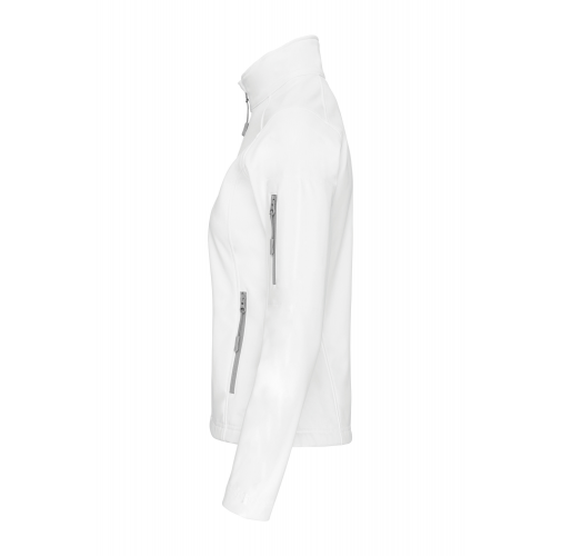white Chaqueta softshell mujer