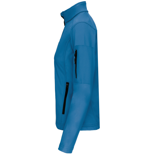 aqua blue Chaqueta softshell mujer