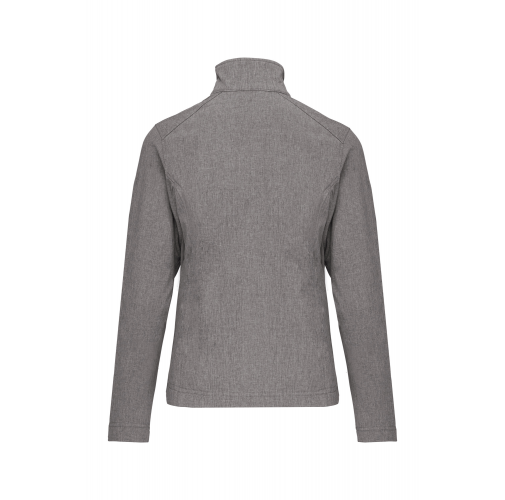 marl grey Chaqueta softshell mujer