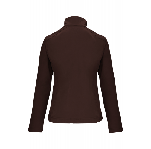 chocolate Chaqueta softshell mujer