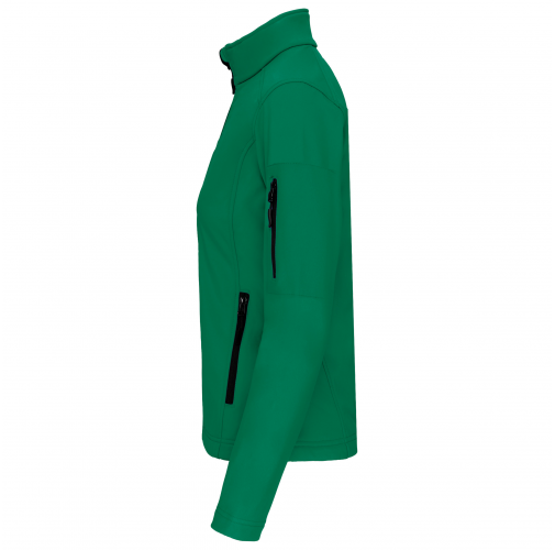 kelly green Chaqueta softshell mujer