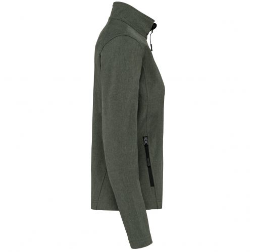 marl green Chaqueta softshell mujer
