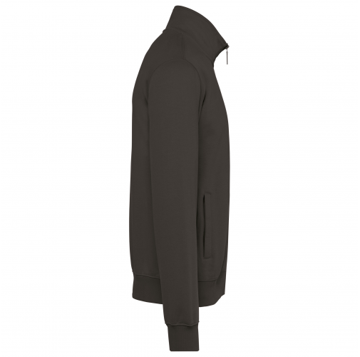 dark grey Chaqueta felpa hombre