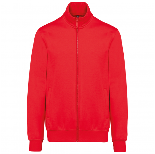 red Chaqueta felpa hombre