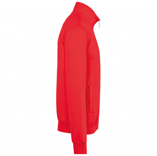 red Chaqueta felpa hombre