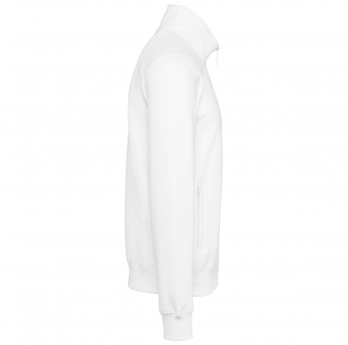 white Chaqueta felpa hombre