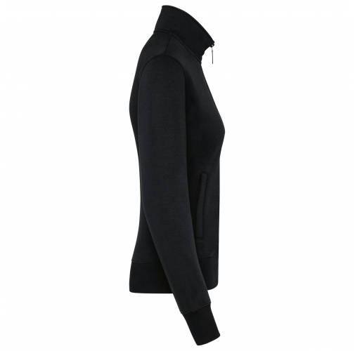 black Chaqueta felpa mujer