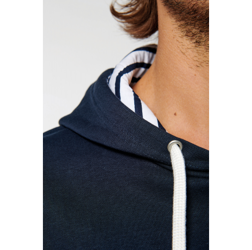 Sudadera con capucha de forro contrastado - Unisex