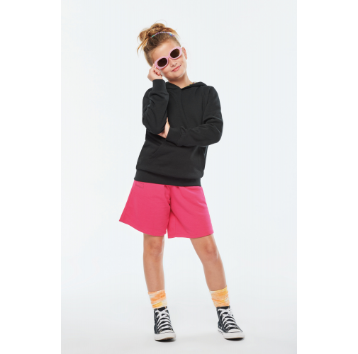 Sudadera con capucha de forro contrastado infantil