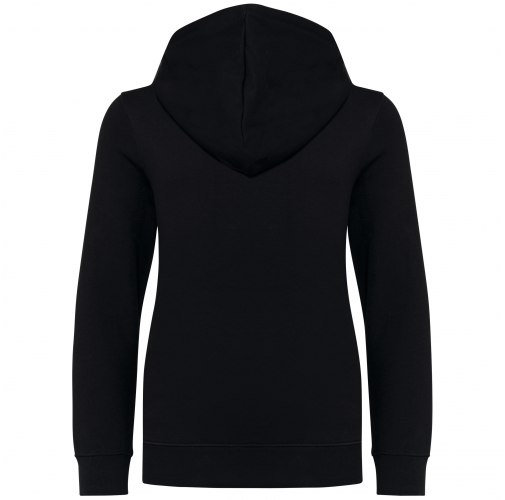 Sudadera con capucha de forro contrastado infantil