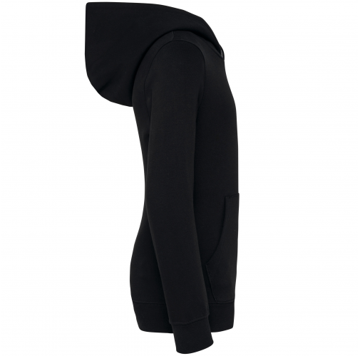 Sudadera con capucha de forro contrastado infantil