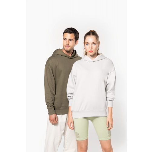 Sudadera de felpa oversize con capucha unisex