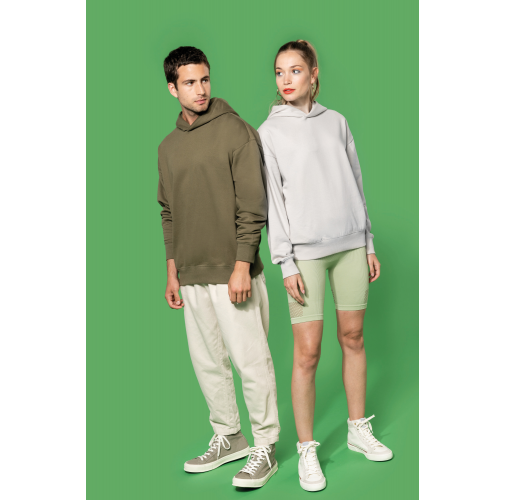 Sudadera de felpa oversize con capucha unisex