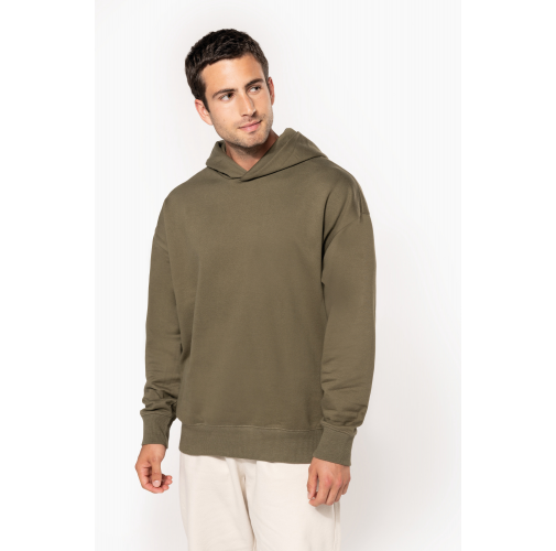 Sudadera de felpa oversize con capucha unisex