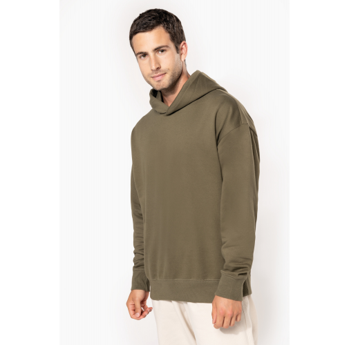Sudadera de felpa oversize con capucha unisex