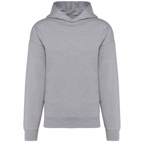 oxford grey Sudadera de felpa oversize con capucha unisex
