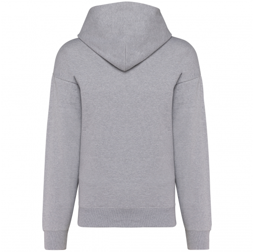 oxford grey Sudadera de felpa oversize con capucha unisex
