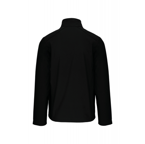 black Chaqueta softshell hombre